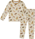 pureborn Baby Toddler Kids Viscose from Bamboo Pajamas Set Pjs 2pcs 18M-8Y by pureborn