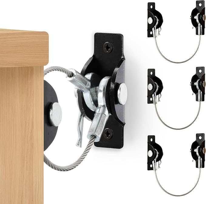 Furniture Anchors Anti-Tip Kit- Furniture Straps by HOME+MASTER+HARDWARE