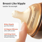 Thyseed Glass Natural Anti-Colic Baby Bottles | Newborn Breast Like Nursing - Image 6