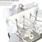 Termichy Baby Bottle Drying Rack: Large Vertical Bottle Dryer Rack Holder - Image 4