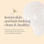 Burts Bees Baby Shampoo and Baby Wash Refill, Plant-Based Formula, - Image 2