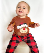 HINTINA Infant Baby Girl Knit Pullover Long Sleeve Sweater Outfits Fall Winter - Image 2