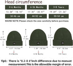 MaxNova Baby Beanie Kids Hat for Girls Boys 0-8 Years - Image 7