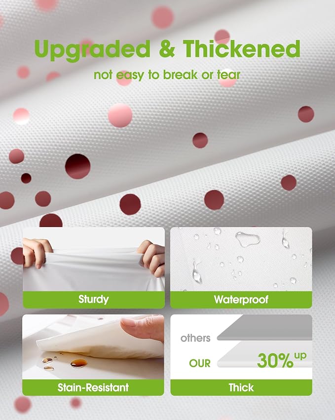 Pureegg Plastic Table Cloth Disposable 8 Pack, 54 x 108 Inch Table Cloths - Image 3