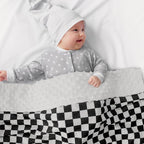 Checkered Baby Blankets for Boys, Comfy Durable Blanket - Image 5