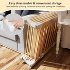 Extra Large Wooden Baby Playpen, Play Pen - Image 6
