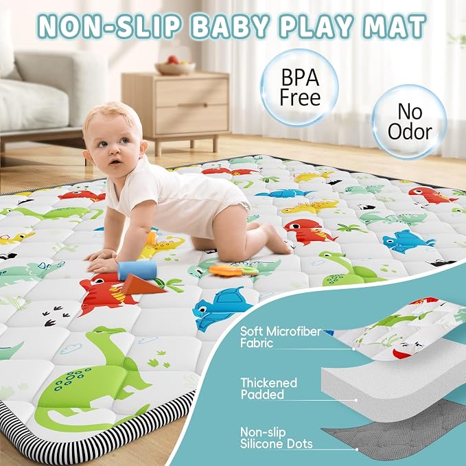 Palopalo Thicken Foam Baby Play Mat - Image 2