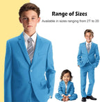 Boys’ Formal Suit 5 Piece Set, Toddler Tuxedos - Image 3