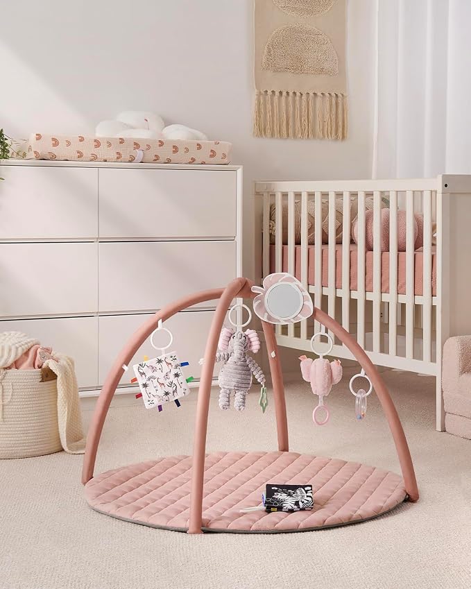 Blissful Diary Baby Play Gym Mat, Tummy Time Activity Mat - Image 2