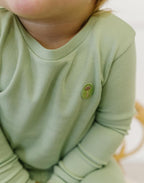 moimoln 6M-8Y Modal Cotton Solid Soft Breathable Baby Toddler Boys Girls Snug - Image 4