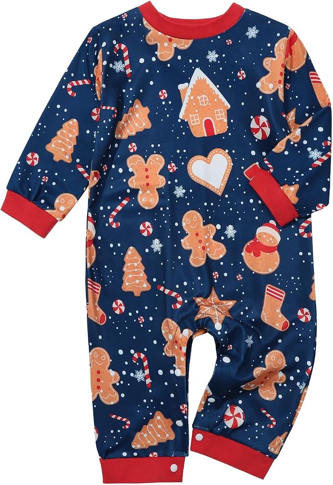 Weixinbuy Family Pajamas Set Christmas Pjs Matching Clothes Pajamas - Image 5
