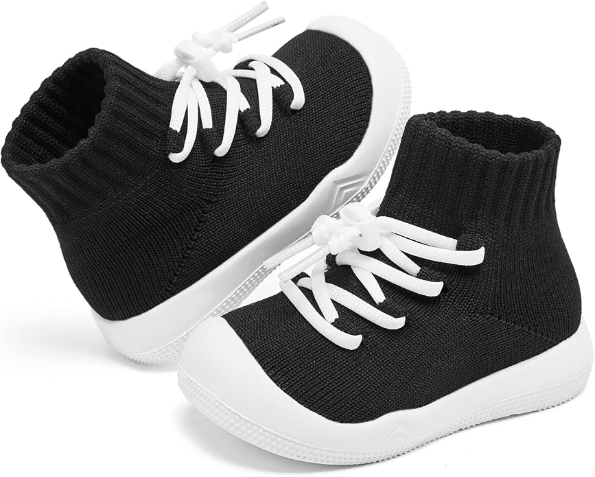 Baby Non Slip Socks Shoes Boys Girls Soft Slip On Sneakers Protection Toe - Image 7