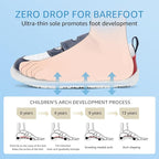 Toddler Wide Toe Box Barefoot Shoes Boys Girls Sneakers Zero Drop Kid Tennis - Image 4
