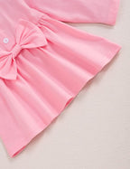 oklady Toddler Baby Girl Clothes Solid Color Ruffle Tops Floral Pants - Image 4