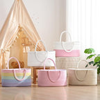 Baby Diaper Caddy Organizer, Cotton Rope Diaper Basket, Baby Basket - Image 6