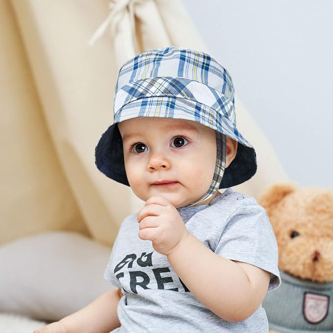 Keepersheep Baby Baseball Cap Infant Sun Hat, Cotton Knit - Image 3