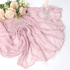 12 Pack Dusty Pink Cheesecloth Table Runner 10Ft Gauze Cheese Cloth Table - Image 7