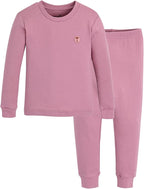 moimoln 6M-8Y Modal Cotton Solid Soft Breathable Baby Toddler Boys Girls Snug by moimoln