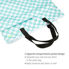 wegreeco Reusable Hanging Wet Dry Cloth Diaper Bag - Image 5