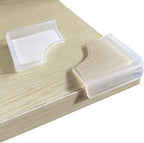 Food-Graded Silicone Clear Corner Protectors, Baby Proofing Table Edge Guards by Angloria