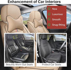 Leather Car Seat Covers Fit for LR Range Rover Evoque 2019-2025, 5 Seater - Image 6