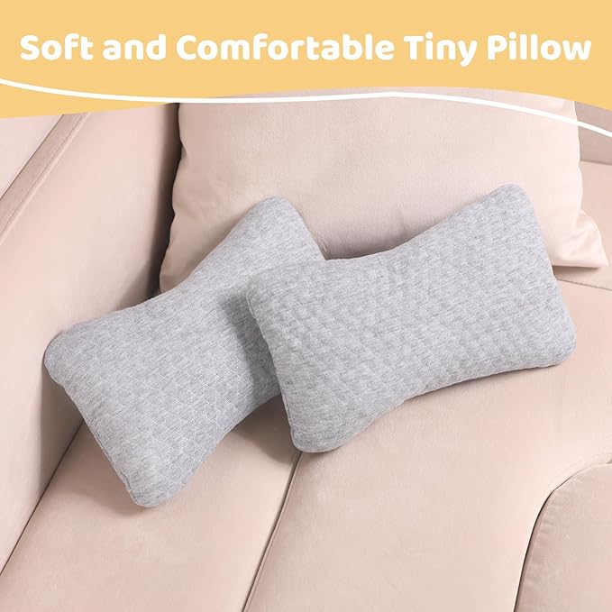 vocheer Small Pillows for Sleeping, Tiny Pillows for Neck, Lumbar and Knee - Image 6