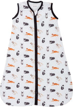 LollyBanks Baby Sleep Sack, 100% Cotton Wearable Blanket 2-Way Zipper Sleep by LollyBanks