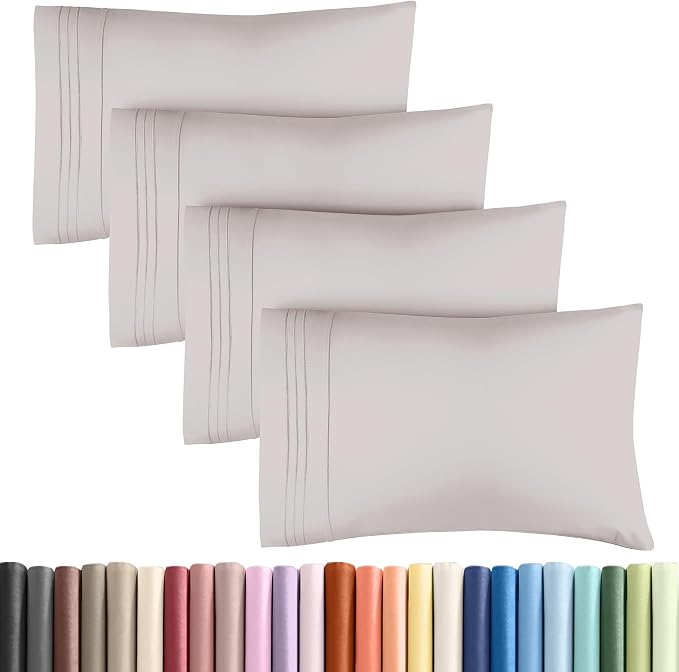 Queen Pillow Cases Set of 4 by CGKUnlimited