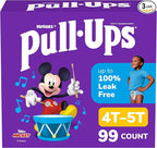 Pull-Ups Boys' Potty Training Pants, Size 4T-5T Training Underwear, Packaging by Pull-Ups