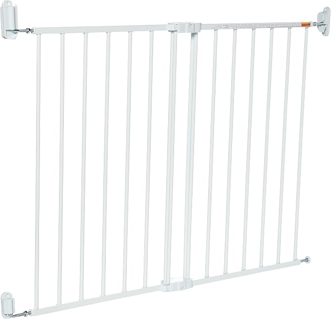 Regalo 2-in-1 Extra Wide Stairway and Hallway Walk ThroughBaby Safety Gate - Image 3