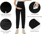 POSHGLAM Women's Maternity Jeans Over Belly Comfy Stretch 28'' Boyfriend Jeans - Image 2