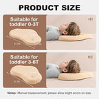 Reidio 1pc Toddler Silicone Pillow Breathable Toddler Pillow - Image 2