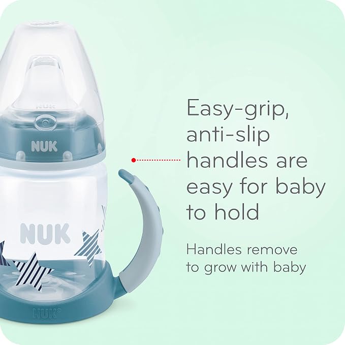 NUK Small Learner Tritan Cup, 5 oz, 6+ Months – BPA Free, Spill Proof Sippy Cup - Image 2