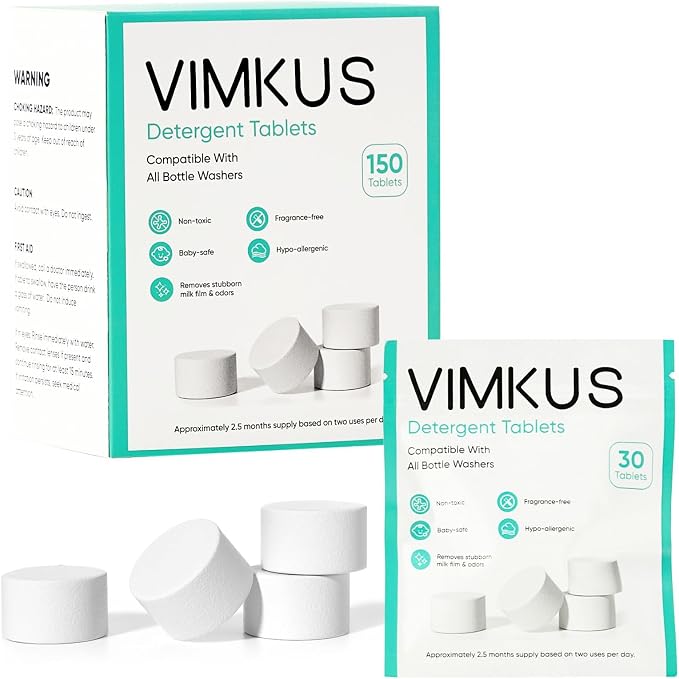 150Pcs Plant-Based Detergent Tablets by Vimkus