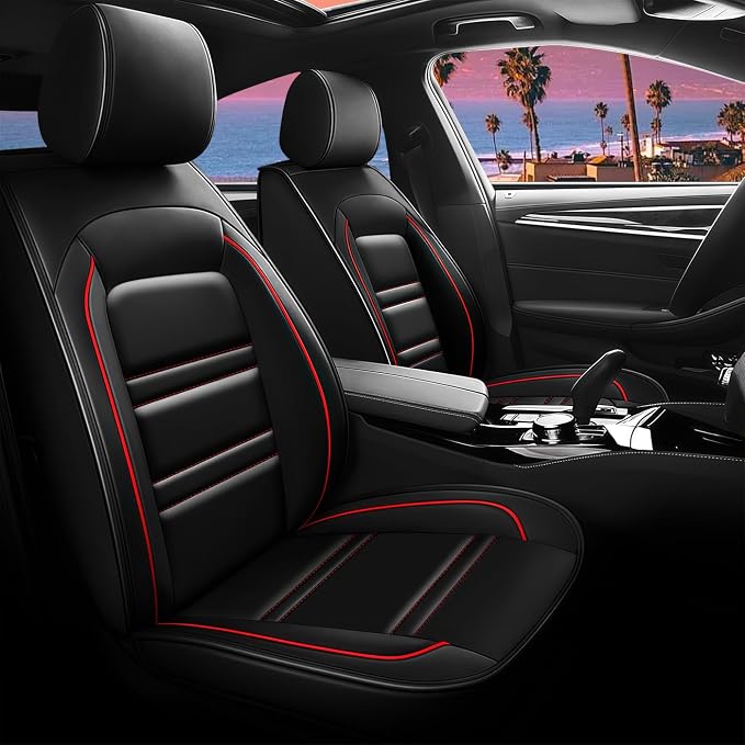 Seat Cover for kia Forte 2010-2024 | Car Seat Covers Front Seats, Waterproof by PACKMACH
