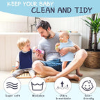 Newwiee 5 Pcs Large Towel Bib Toddler - Image 6