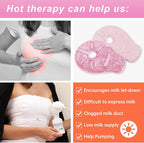 Breast Therapy Ice Packs Large Hot Cold Breast Pads, Nipple Cooling Gel Pads - Image 3