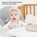 Susurration Muslin Baby Drool Bibs 6Pack Soft Square Adjustable Baby Bandana - Image 4