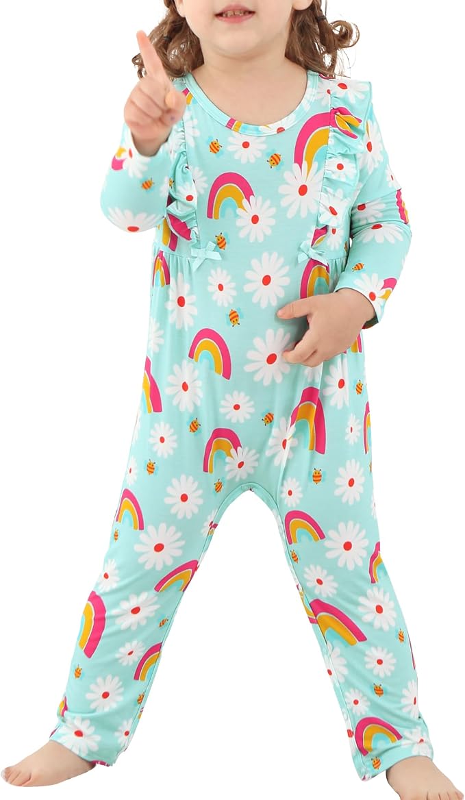 Baby Girl Romper Viscose from Bamboo Jumpsuit by DreamHalo
