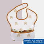 Soarwg Kids Baby Bibs, 5 Pack Waterproof Bibs - Image 3