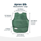 Tiny Twinkle Short Sleeve Apron Bibs - Image 5