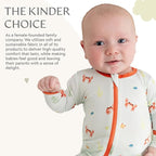 Bamboo Little Soft Baby Footie Pajamas, Baby Clothes, Newborn Sleepers - Image 7