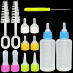 Pet Bottle Kit, Squeeze Liquid Replaceable Silicone Teat by SOEAEODG