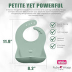Abiie Ruby Wrapp Silicone Bibs for Babies - Image 6