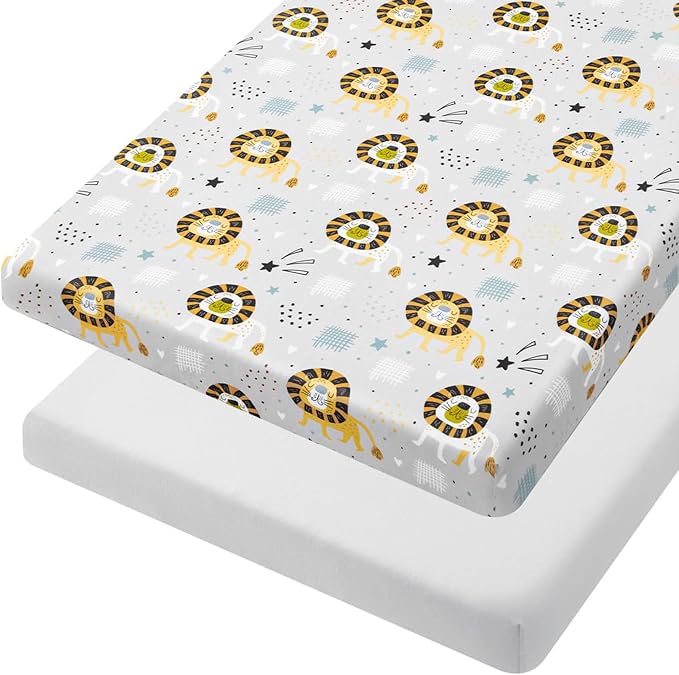 TILLYOU Mini Crib Fitted Sheets by TILLYOU