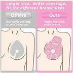 Breast Therapy Ice Packs Large Hot Cold Breast Pads, Nipple Cooling Gel Pads - Image 5