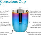 Ahimsa Stainless Steel Kids Cups - Image 3