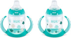 NUK Learner Cup, 5 Oz, Clouds & Stars – BPA Free, Spill Proof Sippy Cup by NUK