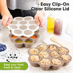 KeaBabies Silicone Food Freezer Trays - Image 4