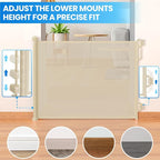 Retractable Safety Baby Gate or Mesh Dog Gate, Durable Portable Mesh - Image 4